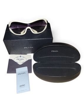 Prada Fall/Winter 2011 "Illusion" Oversized Shield Sunglasses